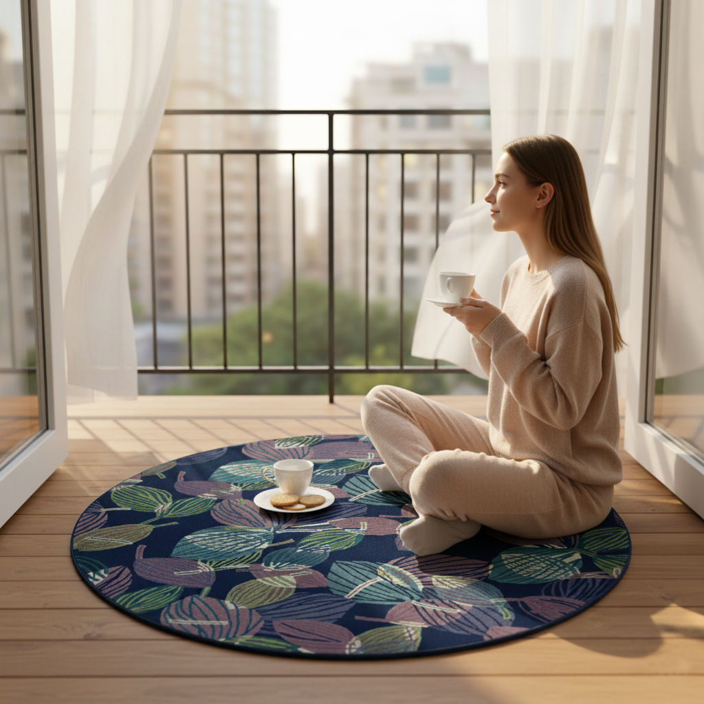 SORENA - Hand Tufted Floral Carpet